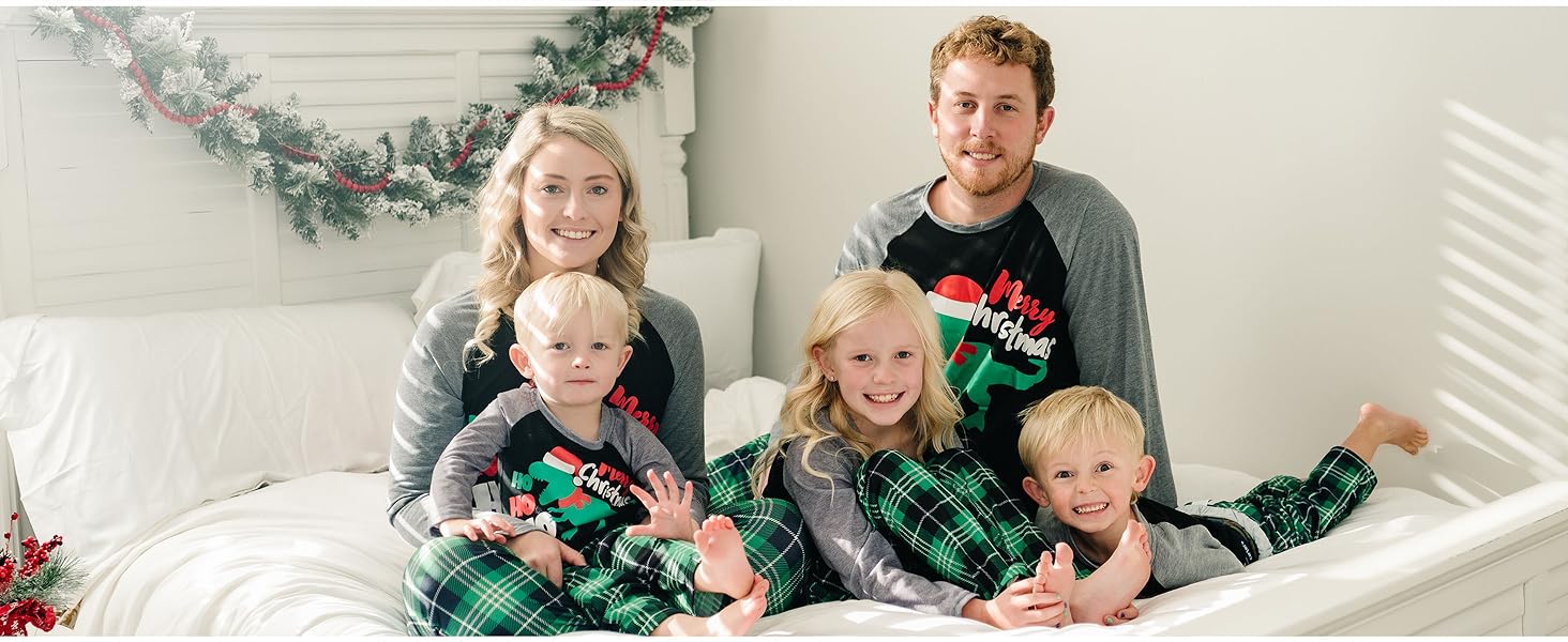 Christmas pajamas for family