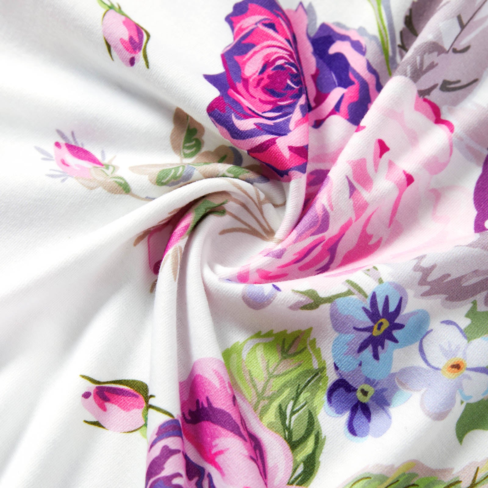 IFFEI Mommy and Me Dresses Matching Outfits Floral Printed Sleeveless Tank Maxi Dress for Mother and Daughter