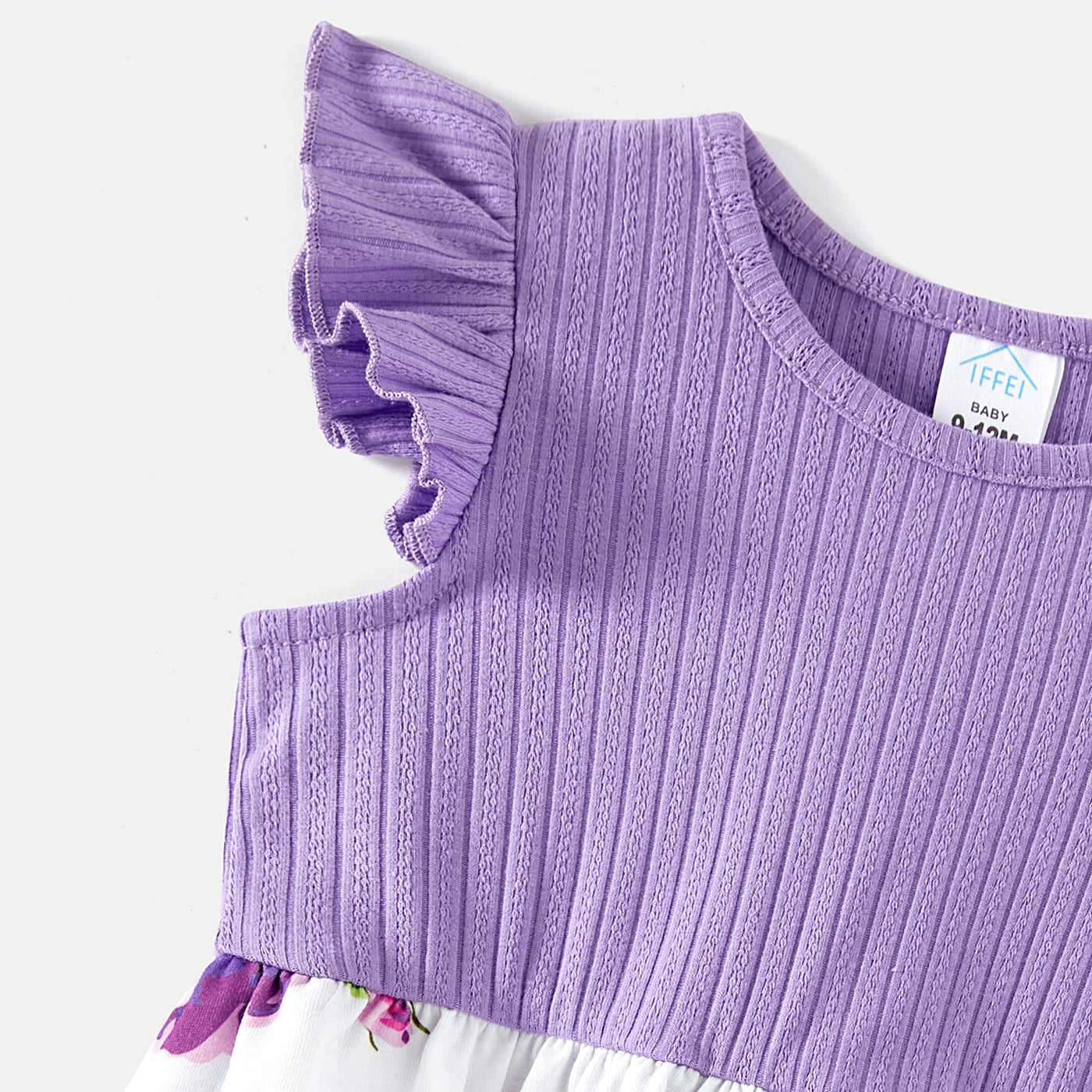 IFFEI Mommy and Me Dresses Matching Outfits Floral Printed Sleeveless Tank Maxi Dress for Mother and Daughter