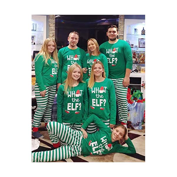 What The Elf Matching Family Christmas Pajamas