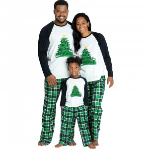 IFFEI Matching Family Pajamas Sets Christmas PJ's with Short