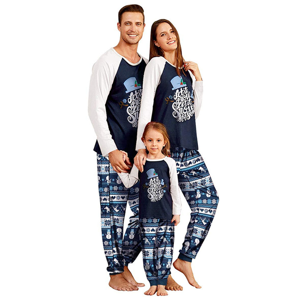 Let It Snow Family Pajamas Sets For Winter Outfit | Best Gnome Christmas  PJs Sale - The Wholesale T-Shirts By VinCo