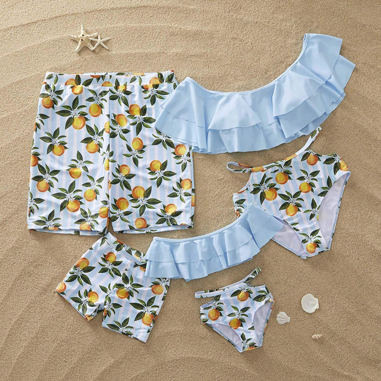 Matching Mommy And Me Bathing Suits Baby